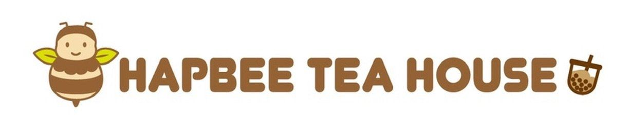 Hapbee Tea House 彩色橫式標準字
