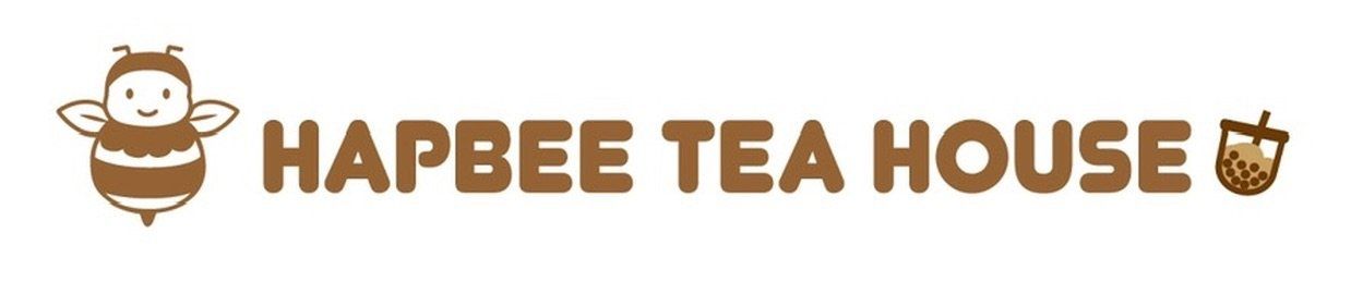 Hapbee Tea House 單色橫式標準字